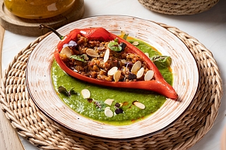 Перец Рамиро с овощной начинкой